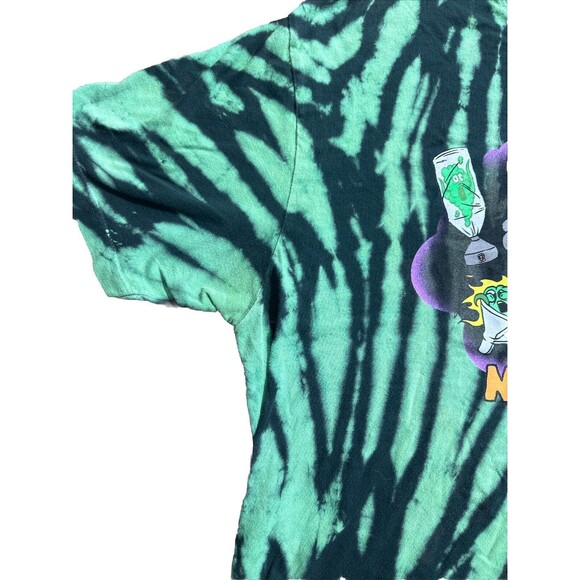 Weed Nightmares T Shirt tie dye Leave Weed Alone Marijuana 420 Rare HTF Smoke - Picture 2 of 9